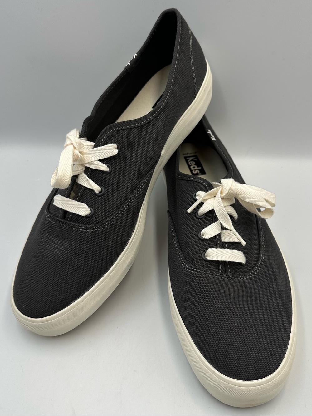 Keds Black Canvas Sneaker Champion GN Unisex US 10 EU 43 Cushion Comfort Lace Up